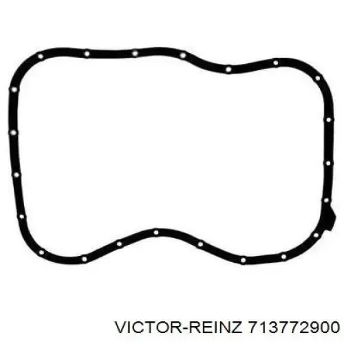 Прокладка піддону картера двигуна 5010450772 Renault (RVI)