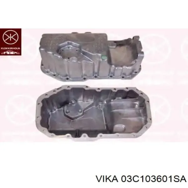 Піддон масляний картера двигуна 03C103601SA Vika
