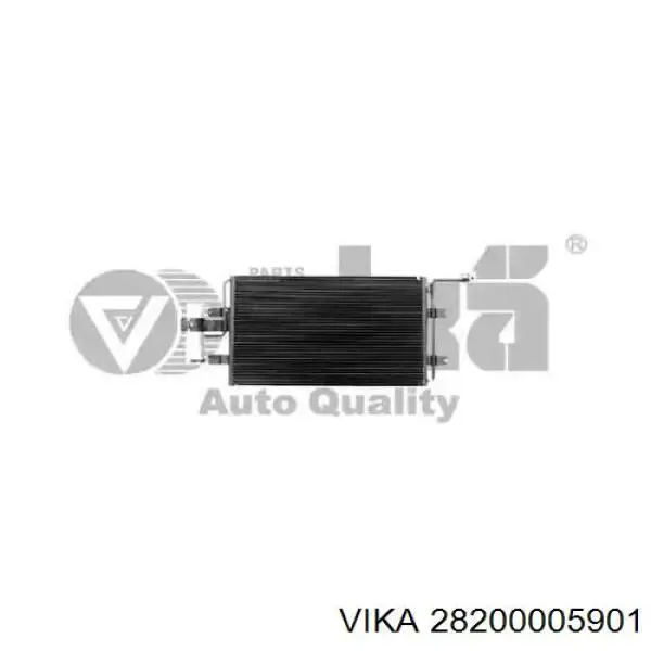 Радіатор кондиціонера 77643680 Kemp