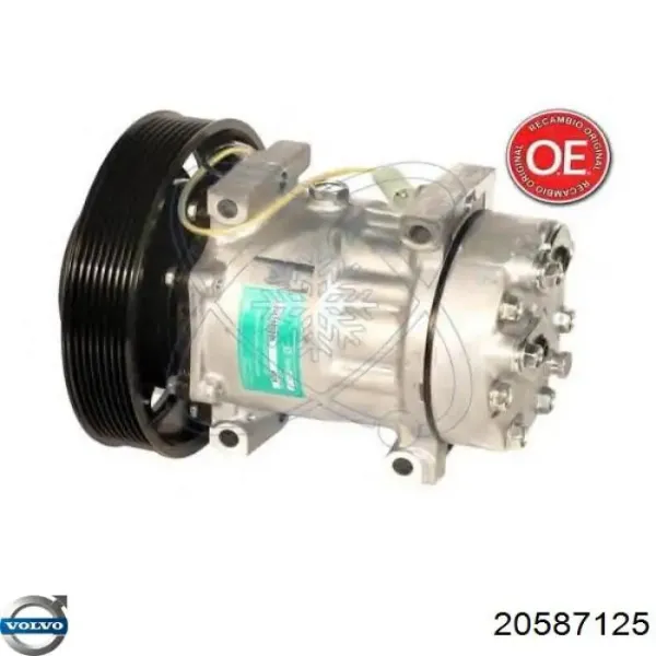 Компресор кондиціонера 20587125 Volvo