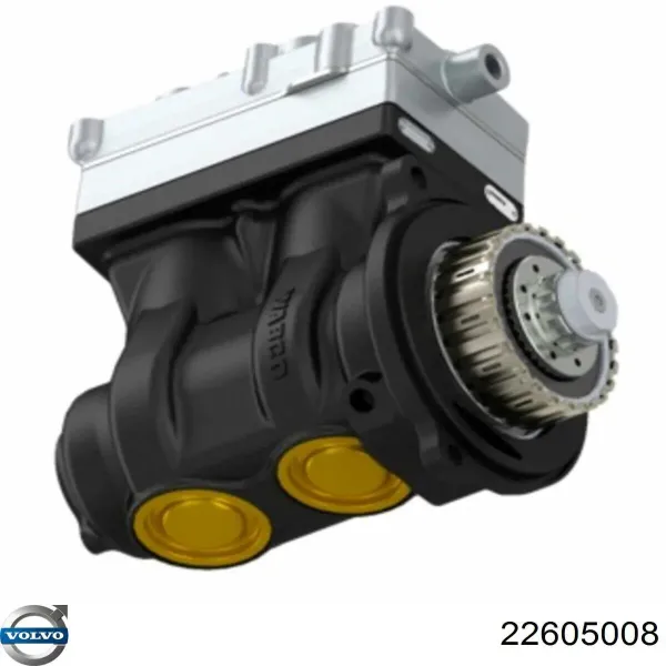 Компресор пневмопідкачки (амортизаторів) 9125120330 Wabco