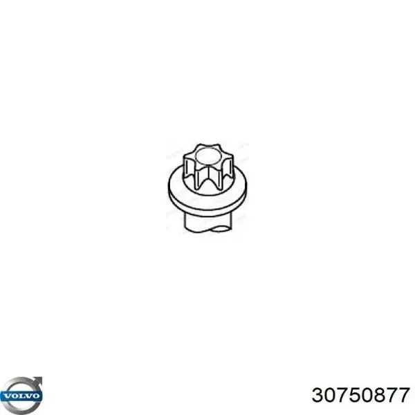 Болт ГБЦ 30750877 Volvo