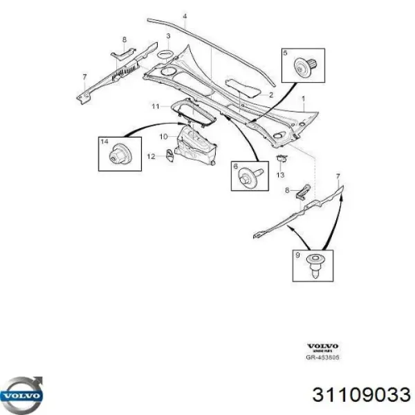  31109033 Volvo