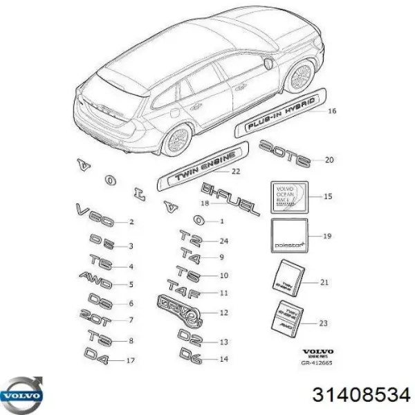  31408534 Volvo
