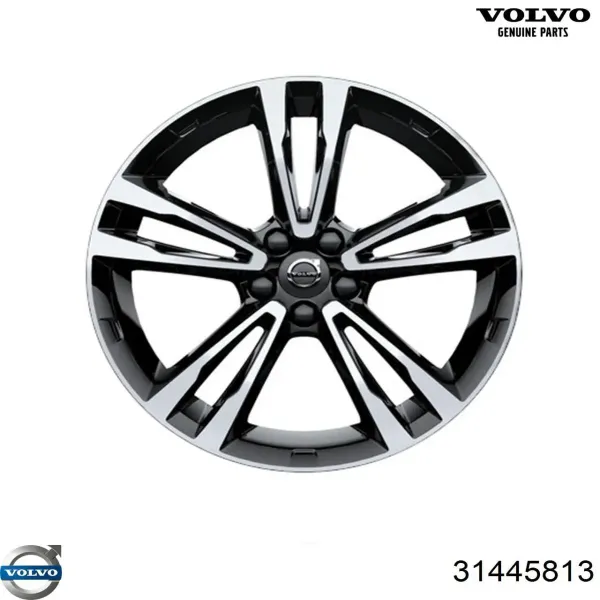 Диски колісні литі (легкосплавні, титанові) 31445813 Volvo