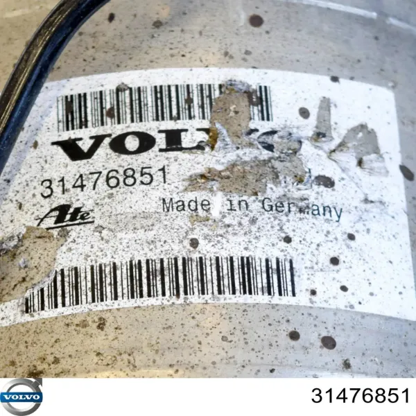 Амортизатор передній, правий 31476851 Volvo