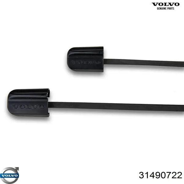 Гумка щітки склоочисника, комплект 31490722 Volvo
