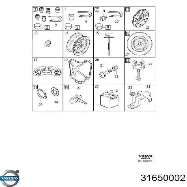  31650002 Volvo
