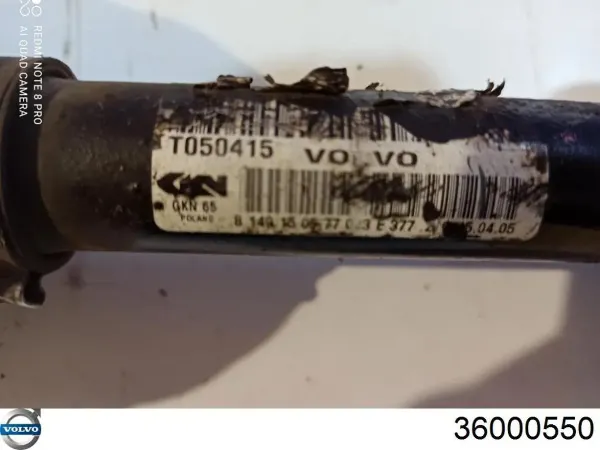 Ліва піввісь 36000550 Volvo
