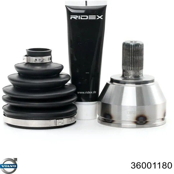 Ліва піввісь 36001180 Volvo