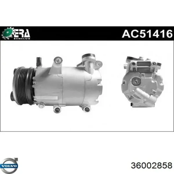 Насос кондиціонера Volvo 36002858