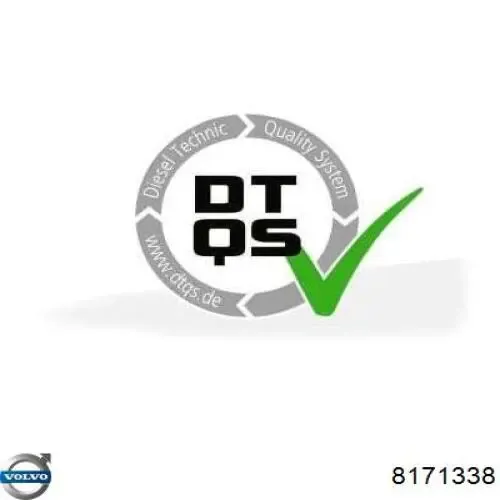 Гайка хвостовика заднього моста 8171338 Volvo