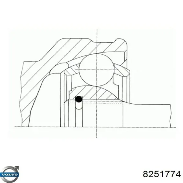 Тришип 8251774 Volvo