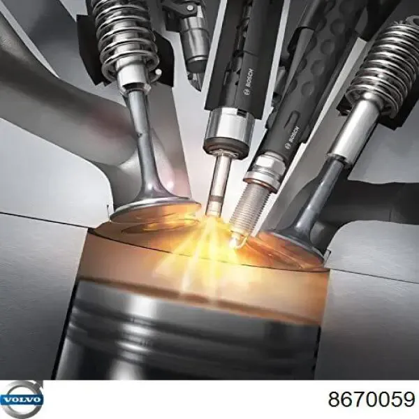 Свічки запалювання 8670059 Volvo