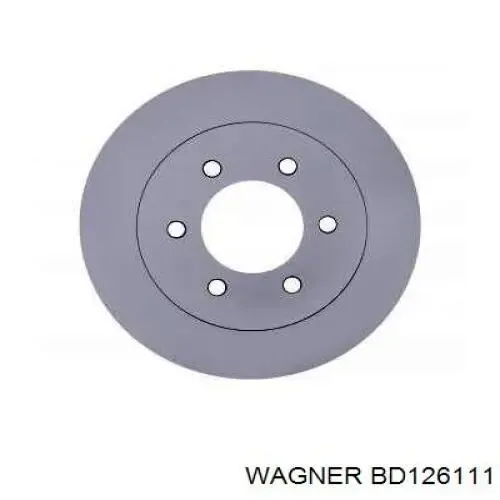 Гальмівні диски передні BD126111 Wagner