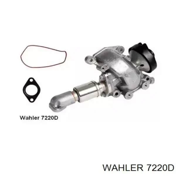 Клапан ЄГР 7220D Wahler
