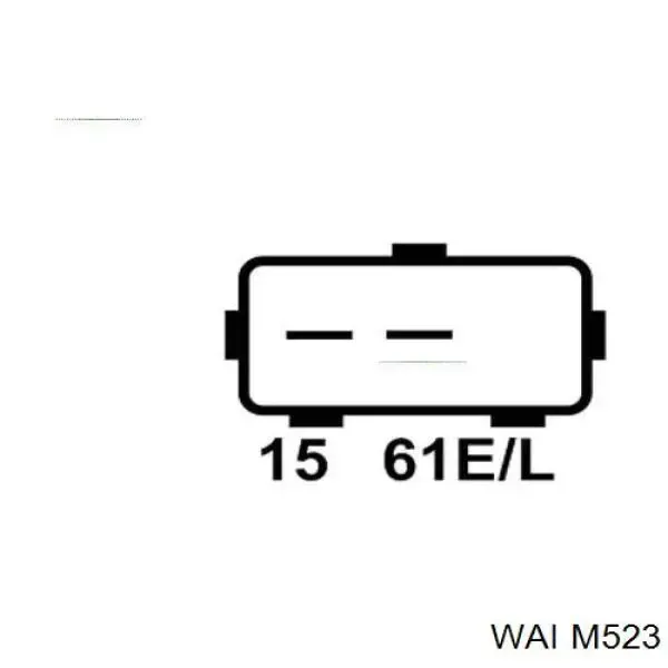 Реле генератора 593846 VALEO