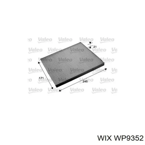 Фільтр салону WP9352 WIX