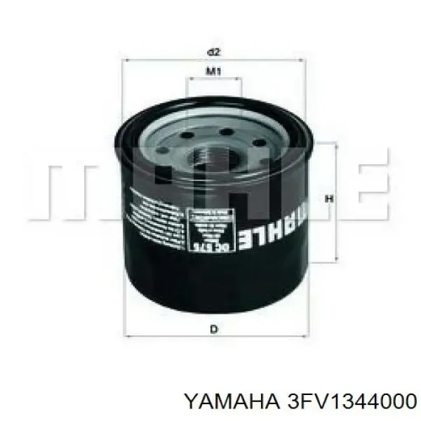 Масляний фільтр 3FV1344000 Yamaha