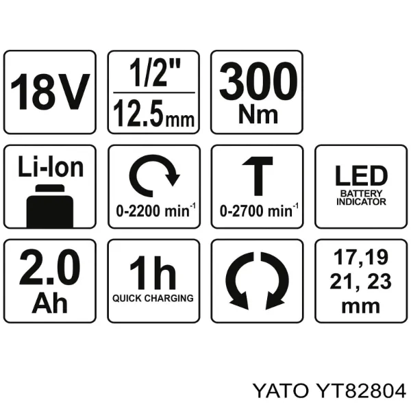  YT82804 Yato