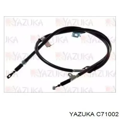 Трос ручного гальма задній, лівий C71002 Yazuka