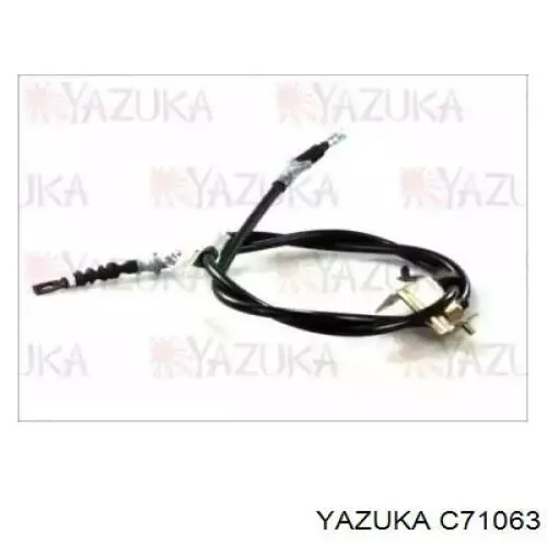 Трос ручного гальма задній, правий C71063 Yazuka