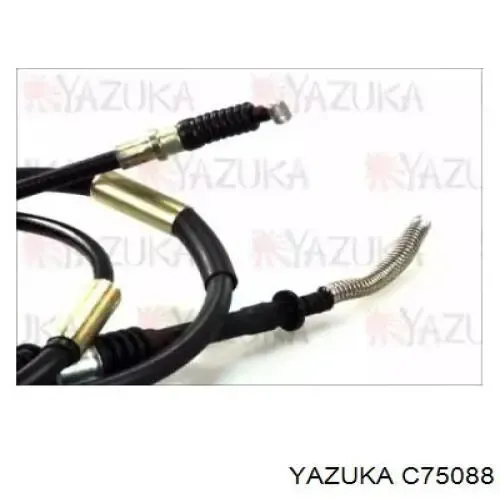 Трос ручного гальма задній, правий C75088 Yazuka