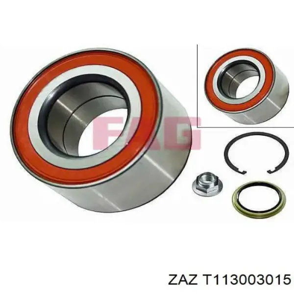 Підшипник ступиці T113003015 ZAZ