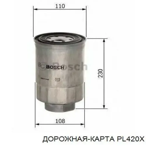 Паливний фільтр PL420X DK