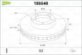 Гальмівні диски передні 986478531 Bosch