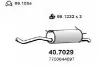 Глушник, задня частина 7700423040 Renault (RVI)