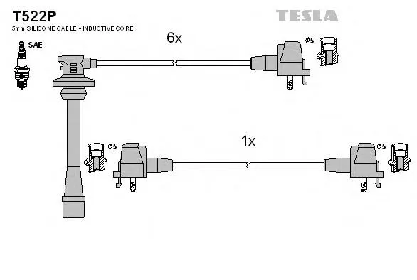 T522P Tesla Проводи високовольтні