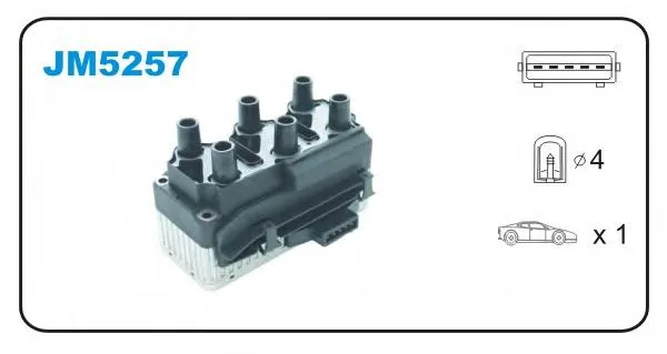 Котушка запалювання JM5257 Janmor