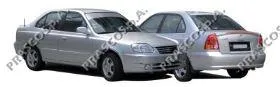  Передній бампер Hyundai Accent 2