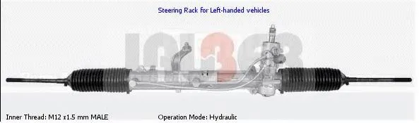 Рульова рейка 60590893 Fiat/Alfa/Lancia