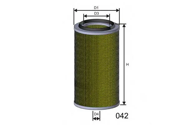 Повітряний фільтр R905 Misfat