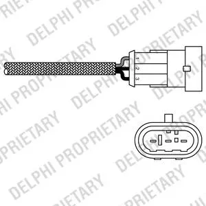 Лямбда-зонд ES1097112B1 Delphi