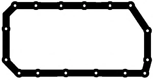 Прокладка піддону картера двигуна, нижня LVF100430 Rover