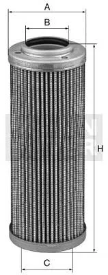 Фільтр гідравлічної системи HD8821 Mann-Filter