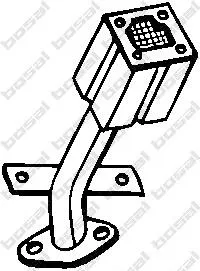 Купити 1325848 Ford Перетворювач відпрацьованих газів
