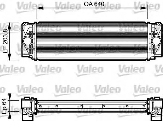 Інтеркулер 818732 VALEO