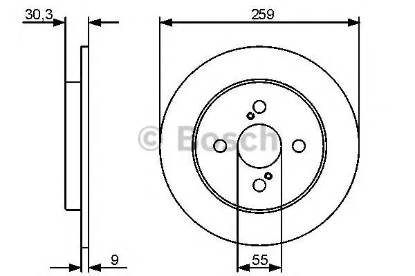 0986479420 Bosch Дискові гальма