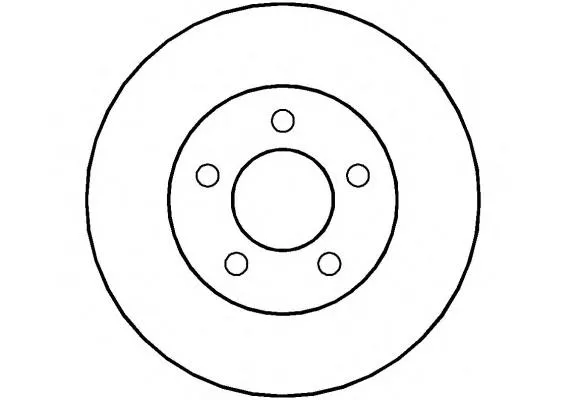 Гальмівні диски передні 4146037 Ford