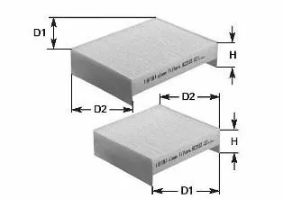 Фільтр салону NC2356 Clean
