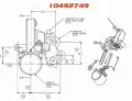 Щіткотримач генератора GM 10492749