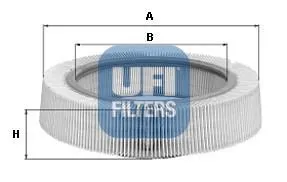 Повітряний фільтр 3099200 UFI