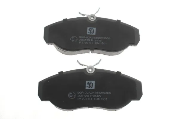 Передні тормозні колодки 209129 Solgy
