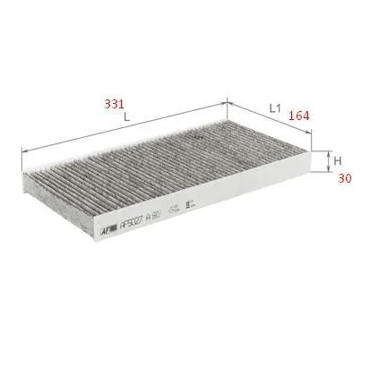 Фільтр салону AF5027A Alpha Filter