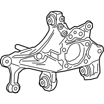 Цапфа - поворотний кулак задній, правий 4230476040 Toyota