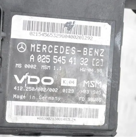  A0255454132 Mercedes